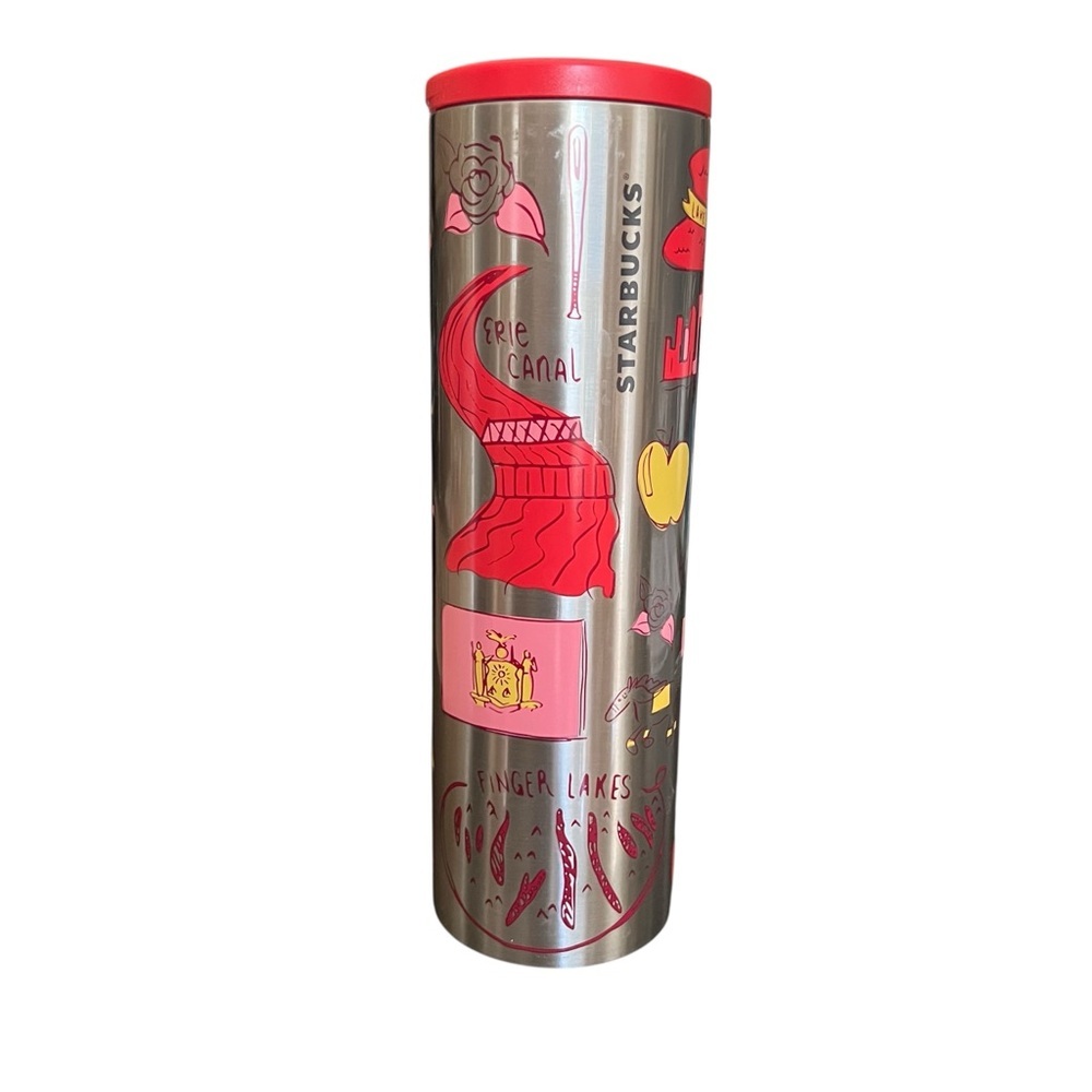 Starbucks New York Local Collection Stainless Steel Tumbler Travel Mug 16oz